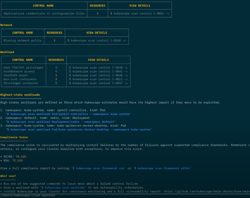 New CLI output